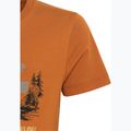Vaikiški marškinėliai Jack Wolfskin Graphic Cotton T print soft amber 9