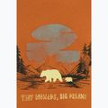 Vaikiški marškinėliai Jack Wolfskin Graphic Cotton T print soft amber 11