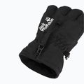 Vaikiškos turistinės pirštinės Jack Wolfskin Easy Zip black 5