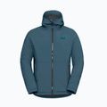 Vyriška striukė nuo lietaus Jack Wolfskin Pamir aluminium blue 7