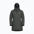 Moteriška striukė nuo lietaus Jack Wolfskin Icecape 2L Down Ins Rds slate green 7