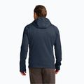 Vyriškas žygio džemperis Jack Wolfskin Peak District Hooded Full Zip midnight sky 3