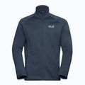Vyriškas žygio džemperis Jack Wolfskin Peak District Full Zip midnight sky 7