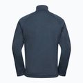 Vyriškas žygio džemperis Jack Wolfskin Peak District Full Zip midnight sky 8