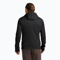 Vyriškas žygio džemperis Jack Wolfskin Peak District Hooded Full Zip black 3