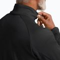 Vyriškas žygio džemperis Jack Wolfskin Peak District Full Zip black 5