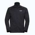 Vyriškas žygio džemperis Jack Wolfskin Peak District Full Zip black 7