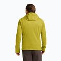 Vyriškas žygio džemperis Jack Wolfskin Peak District Hooded Full Zip chartreuse 3