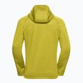 Vyriškas žygio džemperis Jack Wolfskin Peak District Hooded Full Zip chartreuse 8