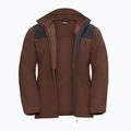 Vyriškas fliso džemperis Jack Wolfskin Kammweg Pile Fz hot choc 9