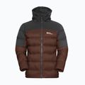 Vyriška pūsta striukė Jack Wolfskin Nebelhorn Down Hoody hot choc 7