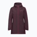 Moteriška striukė nuo lietaus Jack Wolfskin Heidelstein Ins amaranth 7