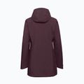 Moteriška striukė nuo lietaus Jack Wolfskin Heidelstein Ins amaranth 8