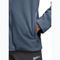 Vyriškas fliso džemperis Jack Wolfskin Winterstein Fz midnight sky 5