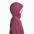 Moteriška striukė nuo lietaus Jack Wolfskin Trailtime 2L raisin 4