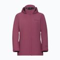 Moteriška striukė nuo lietaus Jack Wolfskin Trailtime 2L raisin 8