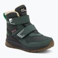 Vaikiški batai Jack Wolfskin Polar Bear-B Texapore Mid Vc mystic green
