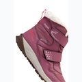 Vaikiški batai Jack Wolfskin Polar Bear-B Texapore Mid Vc raisin 8