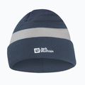 Vaikiška žieminė kepurė Jack Wolfskin Stripy Knit midnight sky