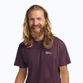 Vyriški marškinėliai Jack Wolfskin Essential amaranth 4