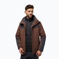 Vyriška striukė 3in1 Jack Wolfskin Jasper 3In1 hot choc 4