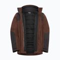 Vyriška striukė 3in1 Jack Wolfskin Jasper 3In1 hot choc 22