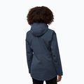 Moteriška 3in1 striukė Jack Wolfskin Hunberg 3In1 midnight sky 2