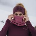 Moteriški termoaktyvūs marškinėliai ilgomis rankovėmis Jack Wolfskin Infinite Warm amaranth 6