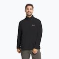 Vyriškas flisinis džemperis Jack Wolfskin Taunus 100 Half Zip black