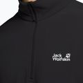 Vyriškas flisinis džemperis Jack Wolfskin Taunus 100 Half Zip black 4