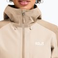 Moteriška striukė nuo lietaus Jack Wolfskin Wildbound 2L oyster 4