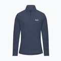 Moteriškas flisinis džemperis Jack Wolfskin Taunus 100 Full Zip midnight sky 7