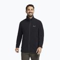 Vyriškas flisinis džemperis Jack Wolfskin Taunus 100 Full Zip black