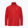 Vyriškas flisinis džemperis Jack Wolfskin Taunus 100 Full Zip siren red 7