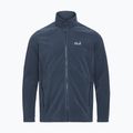 Vyriškas flisinis džemperis Jack Wolfskin Taunus 100 Full Zip midnight sky 7