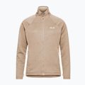 Moteriškas flisinis džemperis Jack Wolfskin Anytrail Full Zip oat 7