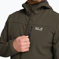 Vėjo nepraleidžianti vyriška striukė Jack Wolfskin Wild Winds Hooded obsidian moss 5