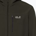 Vėjo nepraleidžianti vyriška striukė Jack Wolfskin Wild Winds Hooded obsidian moss 6