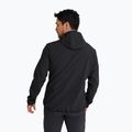 Vėjo nepraleidžianti vyriška striukė Jack Wolfskin Wild Winds Hooded black 2