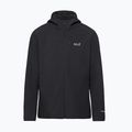 Vėjo nepraleidžianti vyriška striukė Jack Wolfskin Wild Winds Hooded black 8
