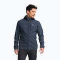 Vėjo nepraleidžianti vyriška striukė Jack Wolfskin Wild Winds Hooded midnight sky