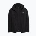 Vyriška 3 in‑1 striukė Jack Wolfskin Jasper Pro 3IN1 black 14