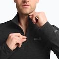 Vyriškas flisinis džemperis Jack Wolfskin Trail Half Zip black 3