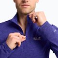 Vyriškas flisinis džemperis Jack Wolfskin Trail Half Zip glow ink 3