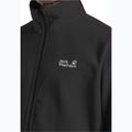 Vyriškas flisinis džemperis Jack Wolfskin Wild Rebel 200 Full Zip paw black 4