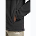 Vyriškas flisinis džemperis Jack Wolfskin Wild Rebel 200 Full Zip paw black 5