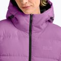 Moteriškas pūstas paltas Jack Wolfskin Frozen Palace Coat vivid orchid 4