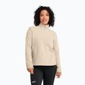 Moteriškas flisinis džemperis Jack Wolfskin Taunus 100 Half Zip oyster