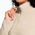 Moteriškas flisinis džemperis Jack Wolfskin Taunus 100 Half Zip oyster 4