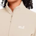 Moteriškas flisinis džemperis Jack Wolfskin Taunus 100 Full Zip oyster 4